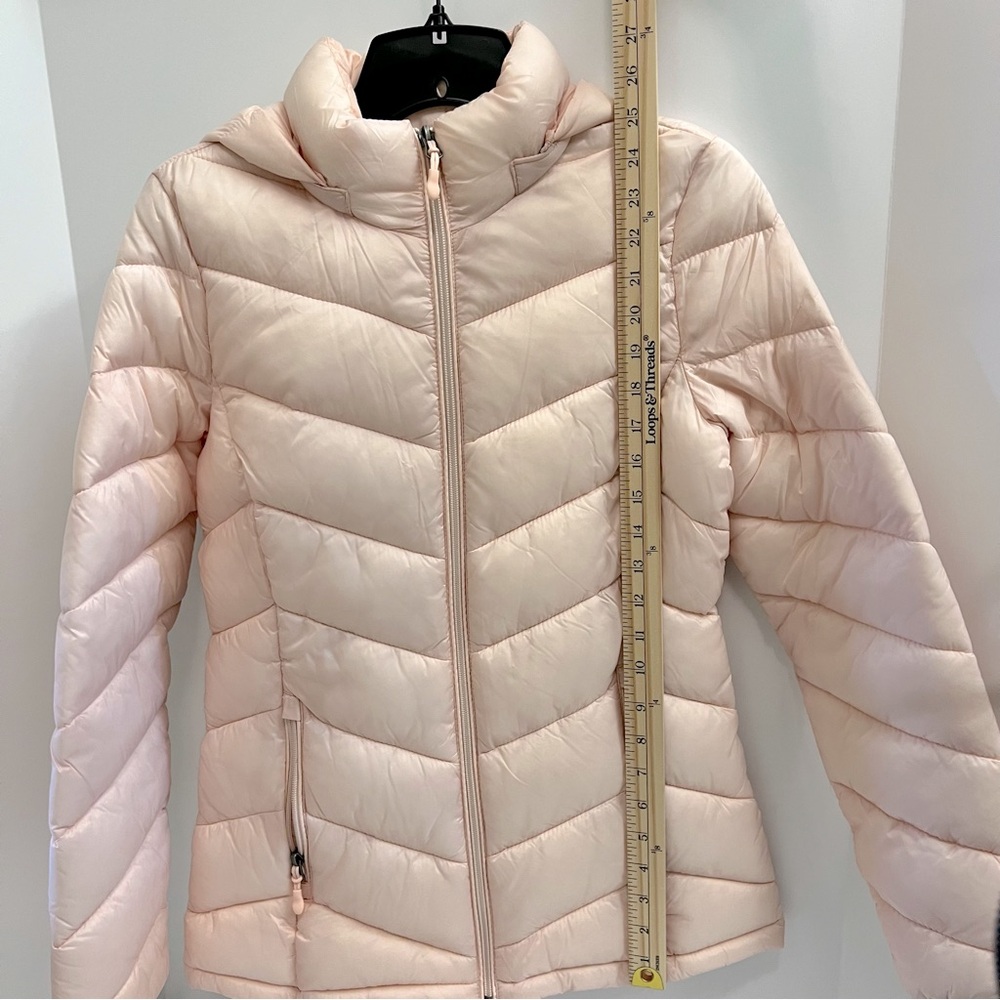 NWT CHARTER CLUB Women's Packable
Hooded Puffer Coat-Soft Pink - Picture 7 of 11